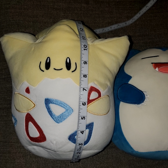Pokemon Squishmallows Set of 5 Pikachu Snorlax Gengar Togepi Piplup ~ NEW - Picture 2 of 16
